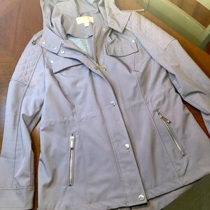 MICHAEL KORS Gray Raincoat